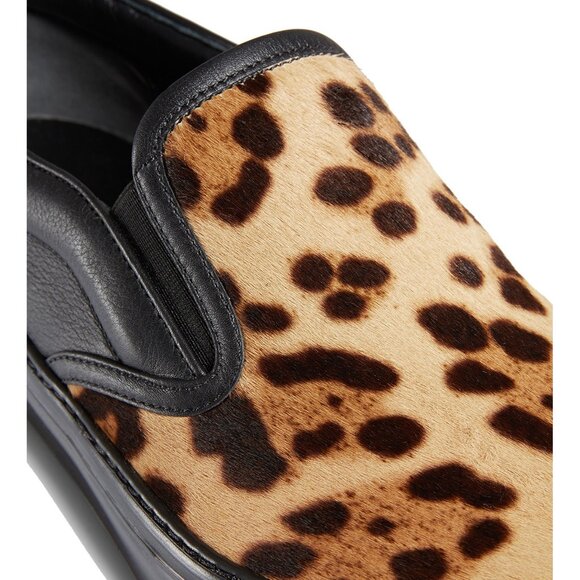 GUCCI MENS SHOES SLIP ON SNEAKERS CALF HAIR LEATHER sz 8.5G US 9 - Picture 5 of 5